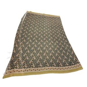 Sewing Fabric in Brown Floral for Cushion Covers Totes TableCloth Curtains Decor